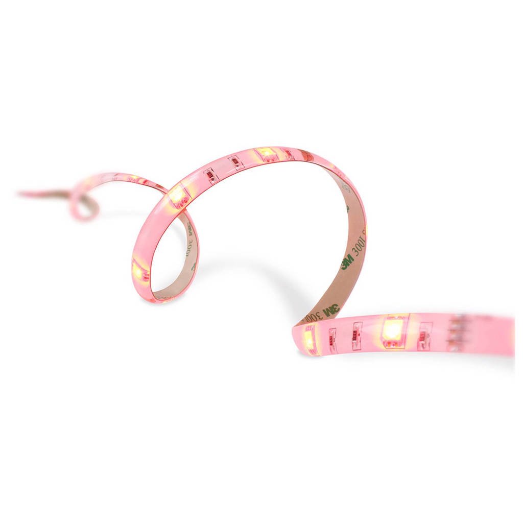 home sweet home LED strip (2 meter), Roze