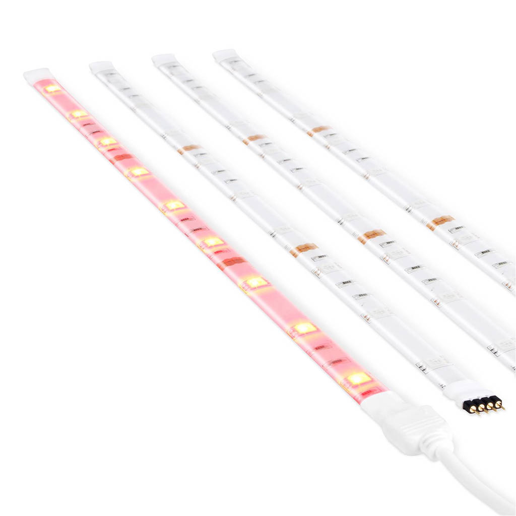 home sweet home LED strip (set van 4 x 30 cm), RGB