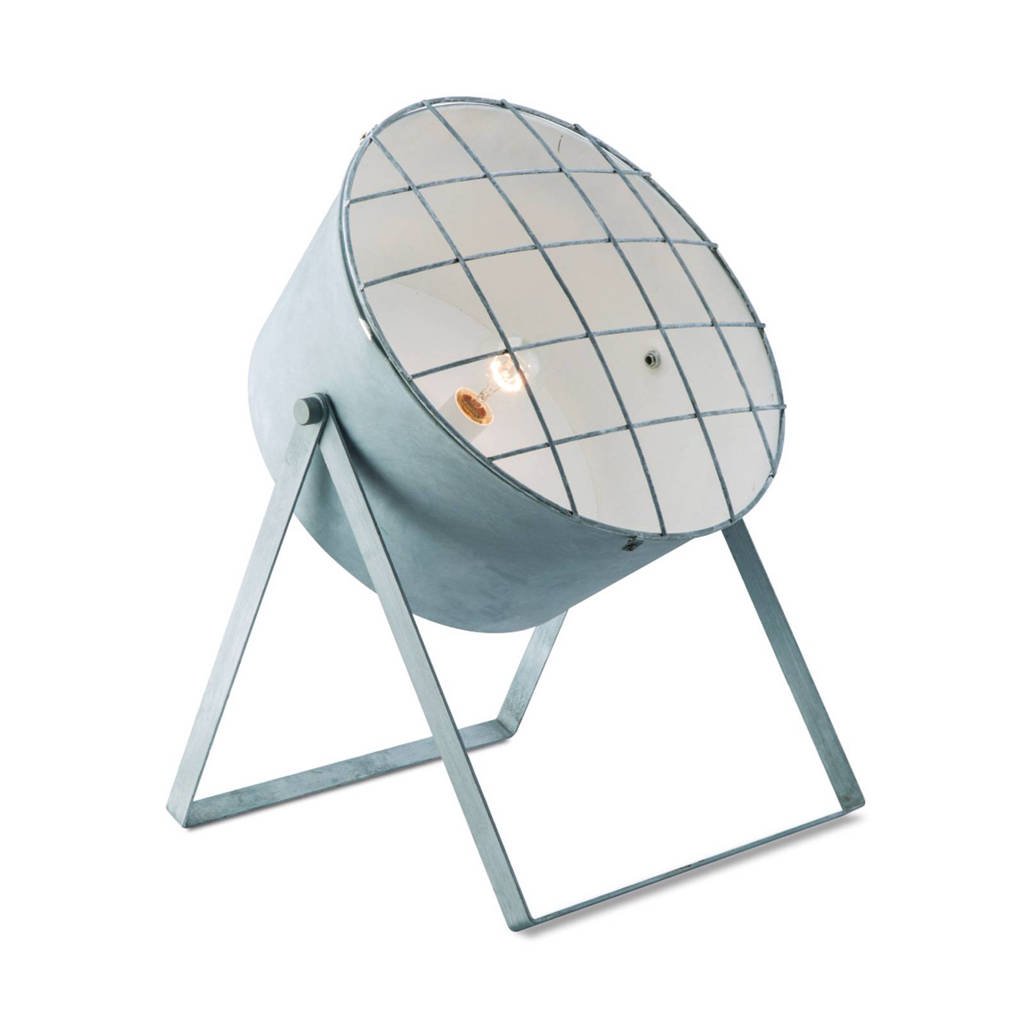home sweet home bureaulamp Clemento, Grijs