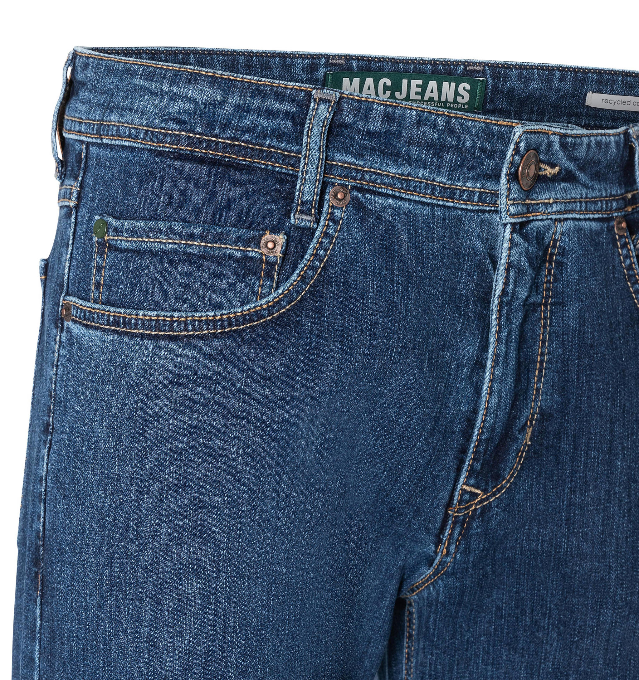 MAC JEANS - Arne, Black Stretch Denim