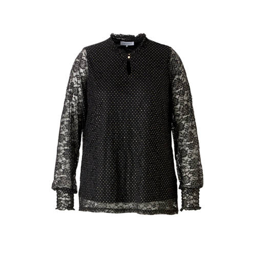 Zhenzi Blouse Met Stippen zhenzi kopen in de aanbieding