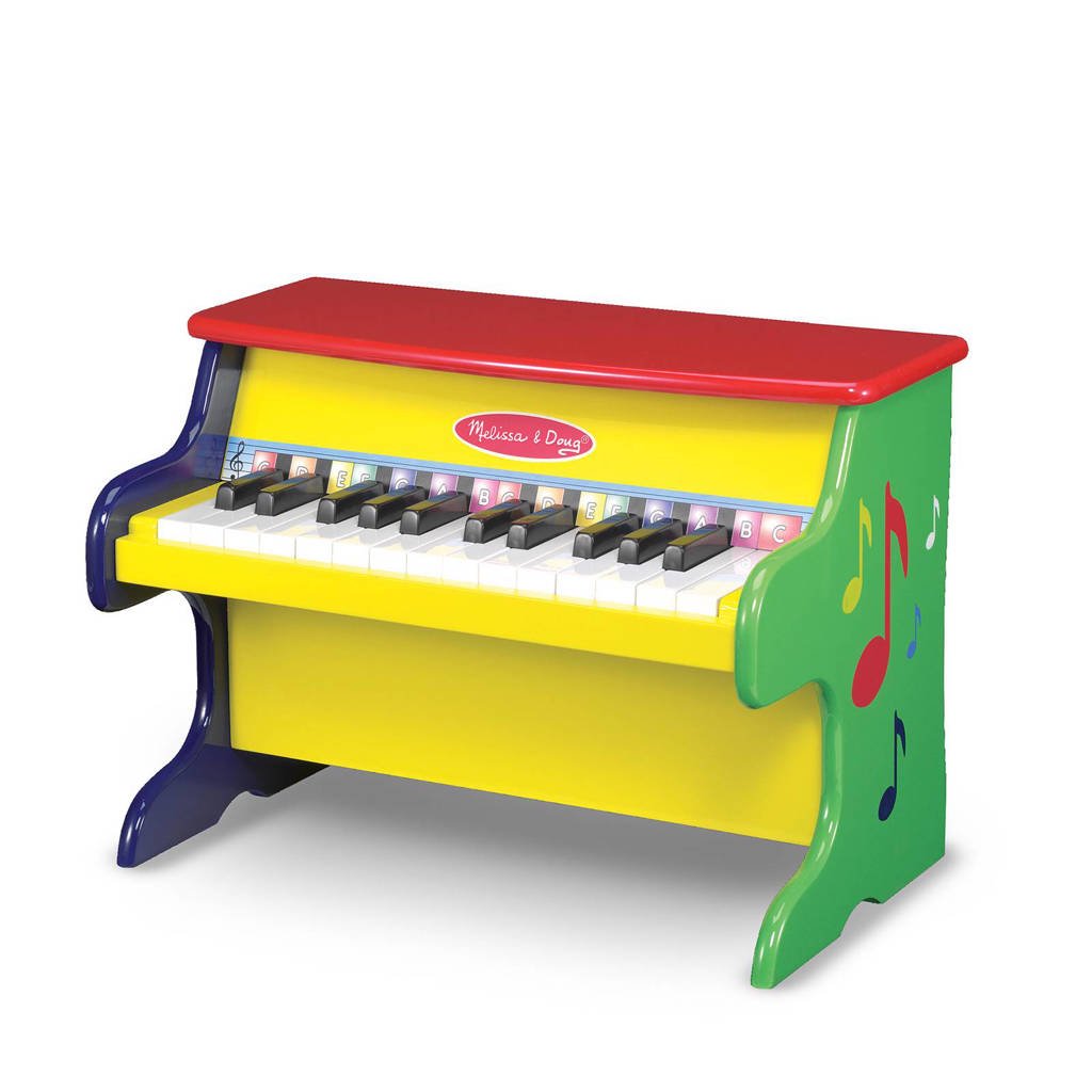 Melissa & Doug houten gekleurde houten piano