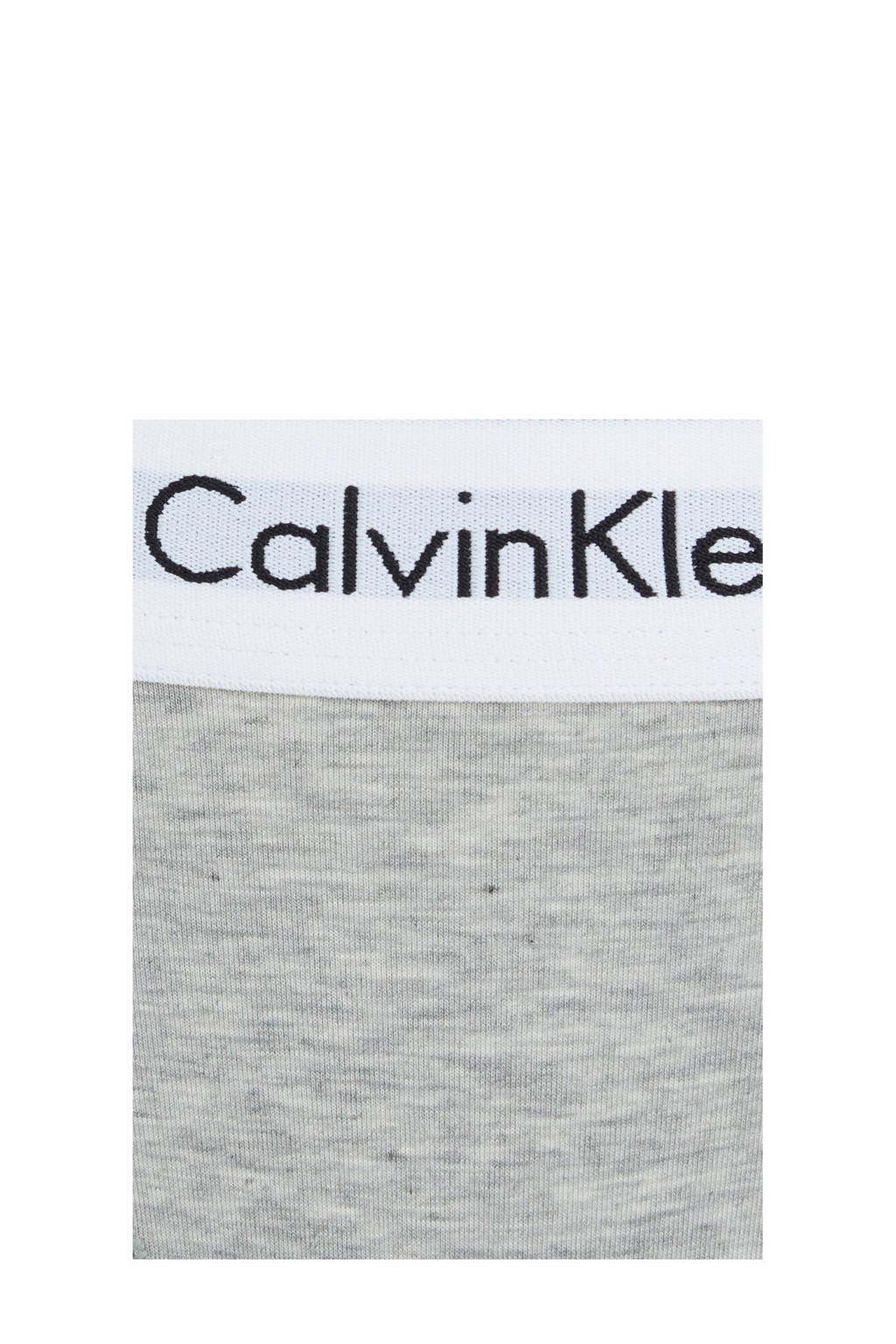 CALVIN KLEIN UNDERWEAR string grijs | wehkamp