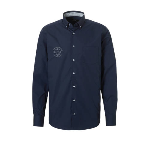 Hv Society Morris Regular Fit Overhemd hv society kopen in de aanbieding