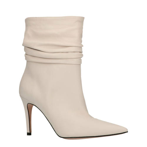 Sacha Halfhoge Leren Laarzen Wit sacha kopen in de aanbieding Sacha Halfhoge Leren Laarzen Wit sacha kopen in de aanbieding