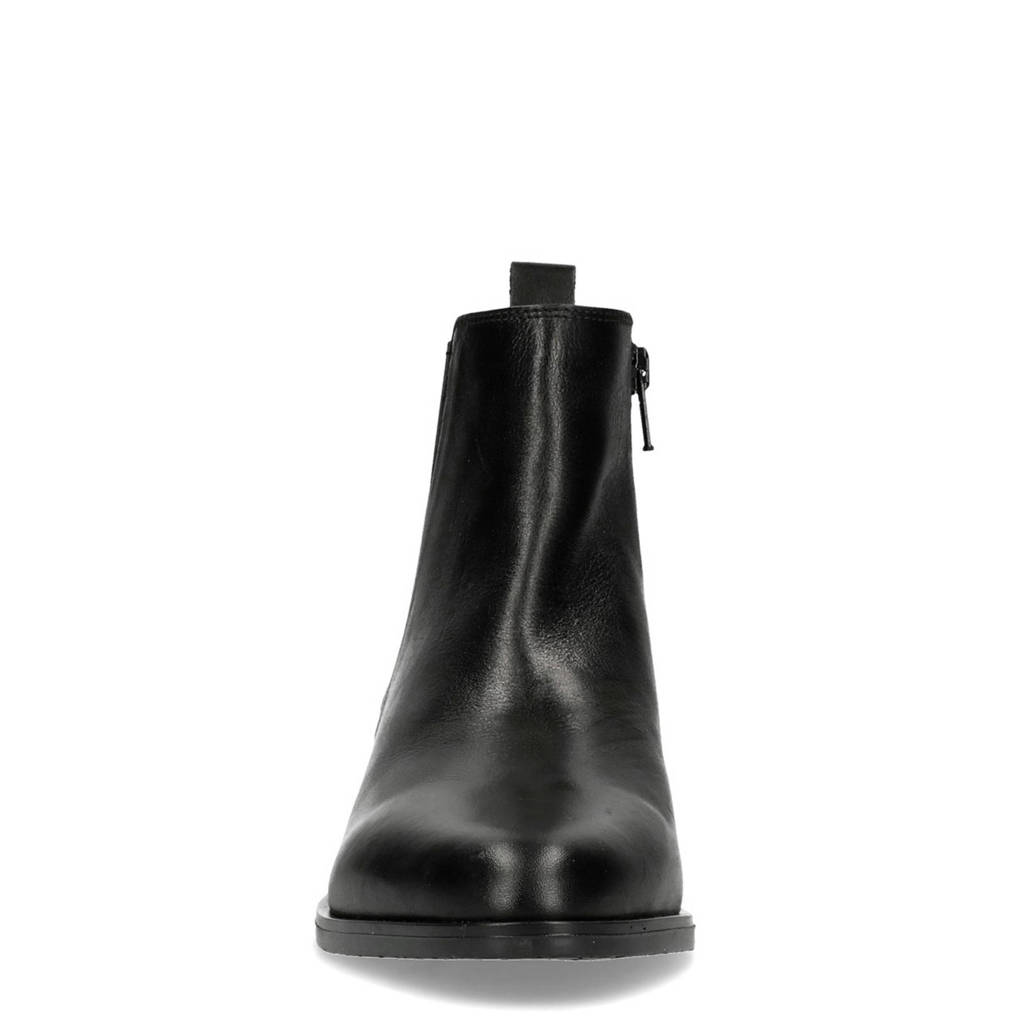 Manfield Manfield Chelsea Zwart Zwart Boots Chelsea Boots Leren Manfield Leren tq5T5wS
