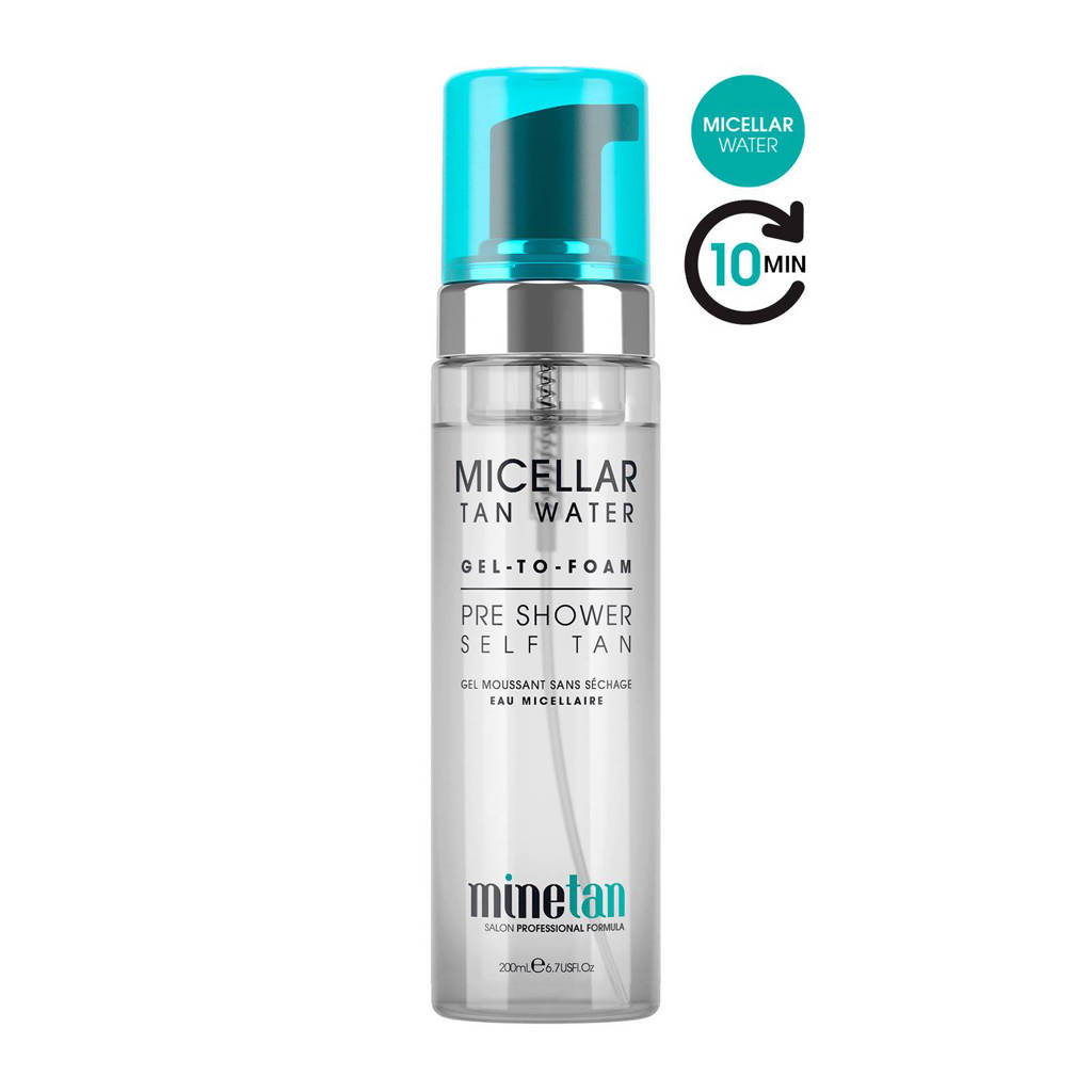 MineTan Micellar Tan Water - Gel to Foam zelfbruiner