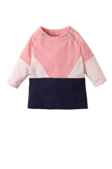 baby jurk Tyrese roze/blauw