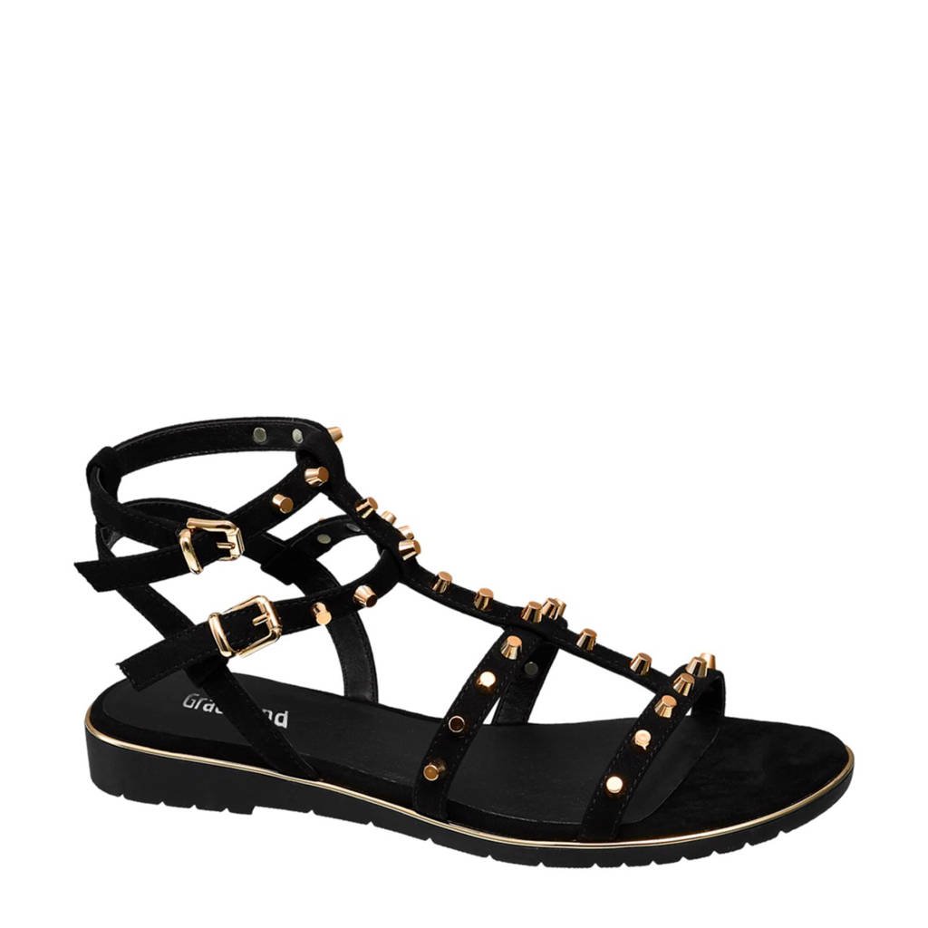 Beste vanHaren Graceland sandalen met studs zwart | wehkamp AV-79