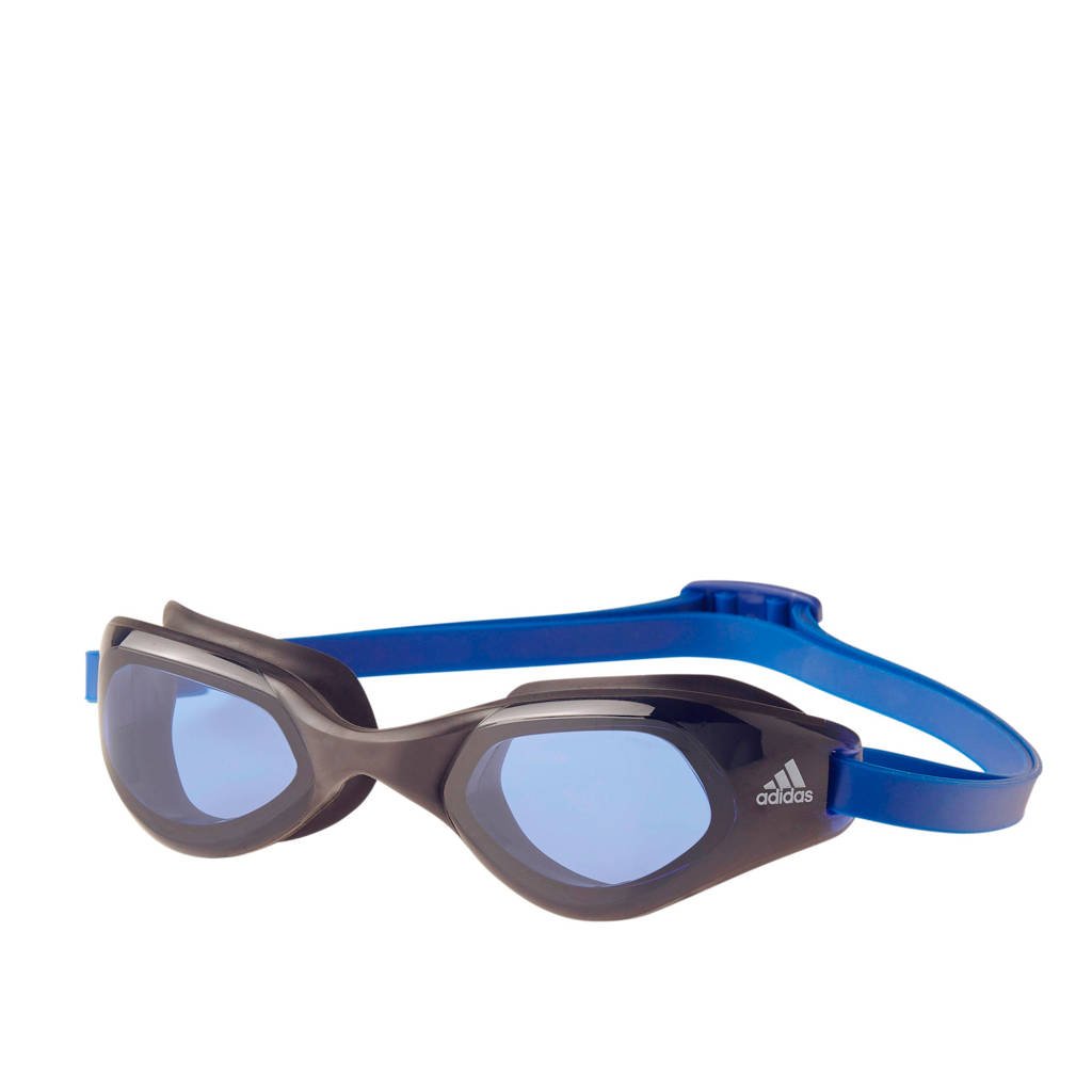 adidas performance persistar comfort zwembril zwart, Zwart/blauw
