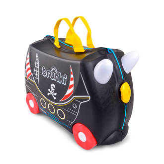 Ride-on kinderkoffer piraat
