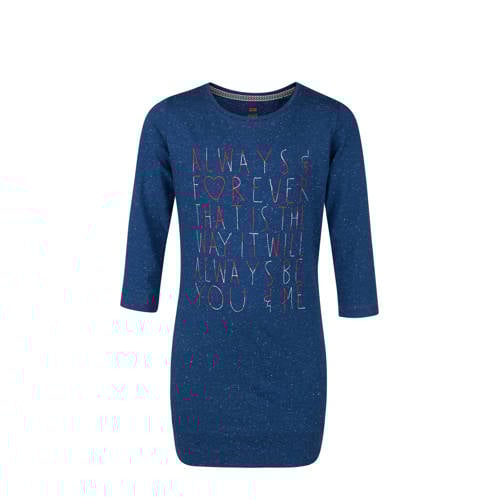 We Fashion Tuniek Met Borduursel Donkerblauw we fashion kopen in de aanbieding