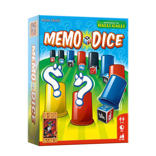 999 Games Memo Dice Dobbelspel 999 games kopen in de aanbieding