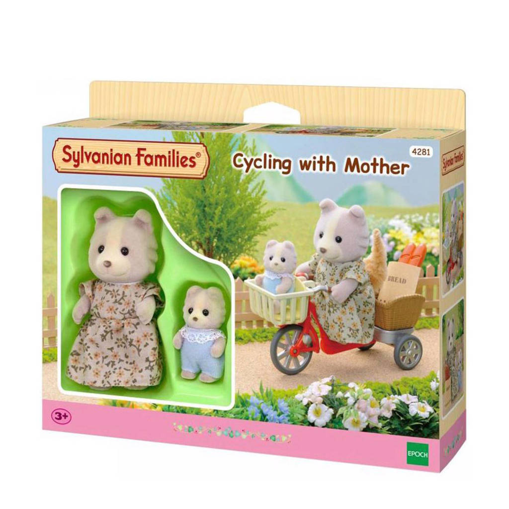 Sylvanian Families Fietsen met mama 4281