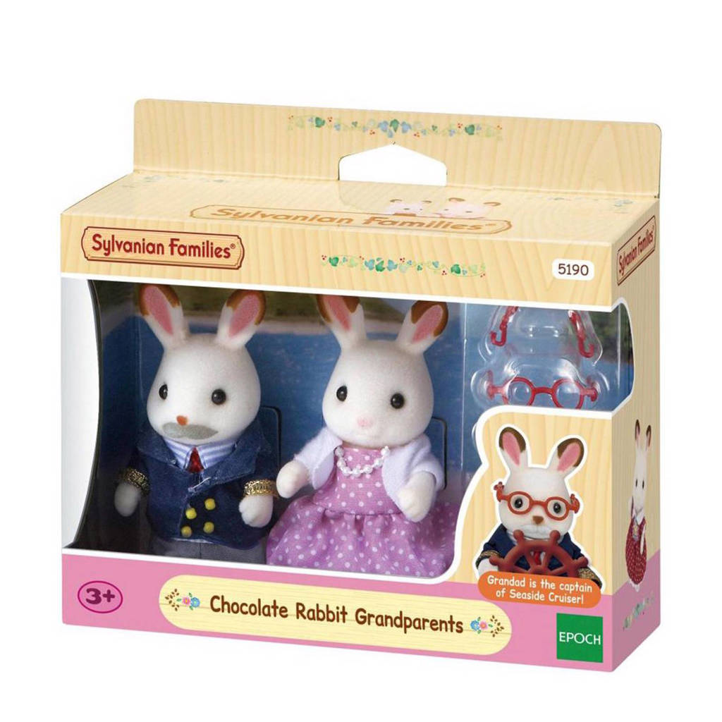 Sylvanian Families Opa en oma Chocoladekonijn 5190