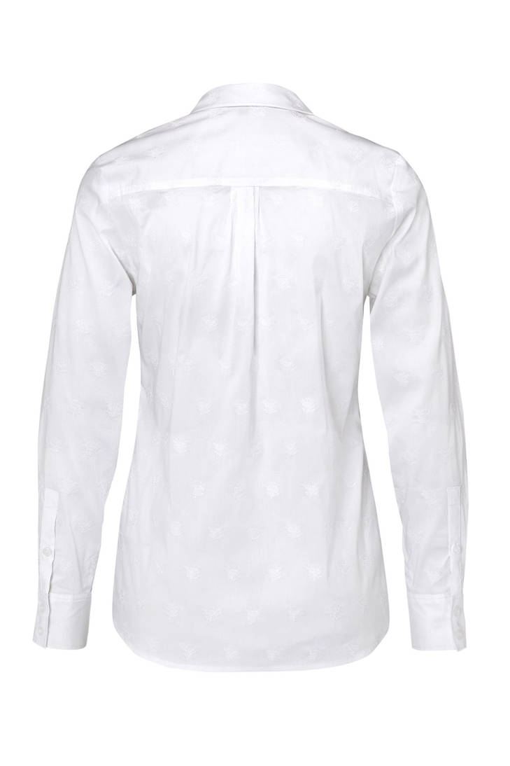 overhemdblouse Sträter wit met Claudia borduursels 58q7ww