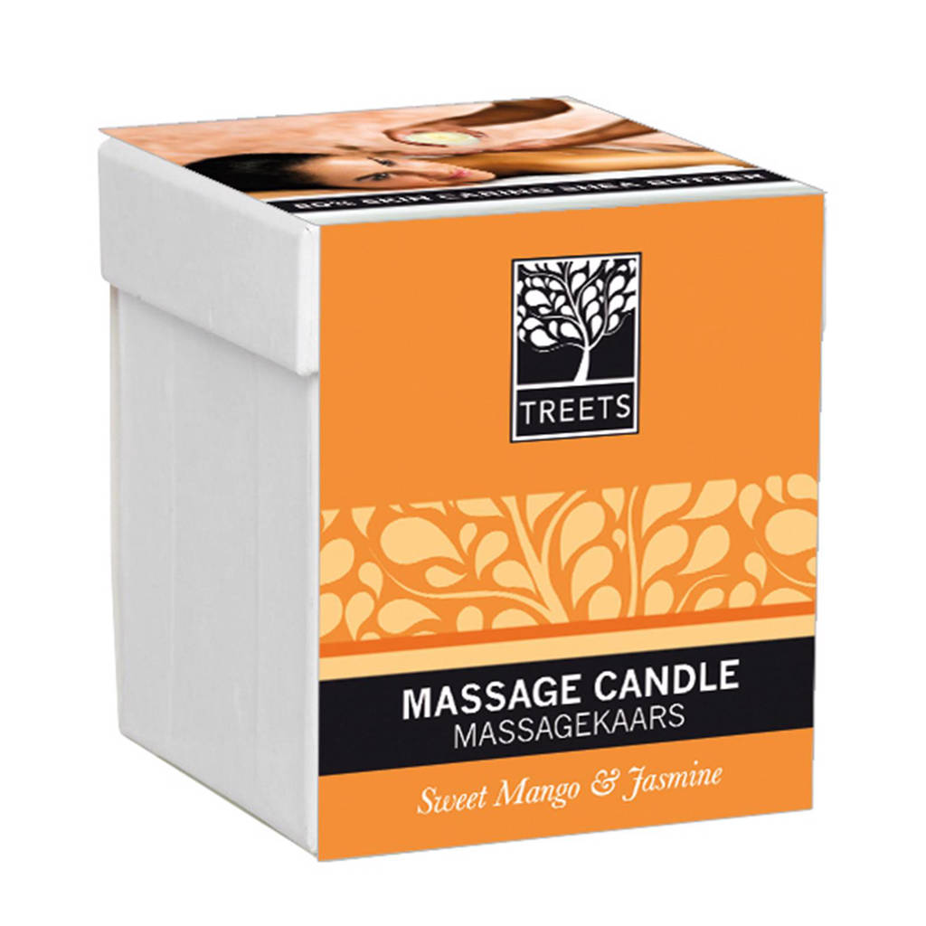 Treets massagekaars Sweet Mango & Jasmine