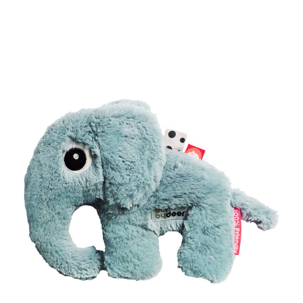Done by Deer cuddle cute Elphee knuffel 21 cm, Blauw