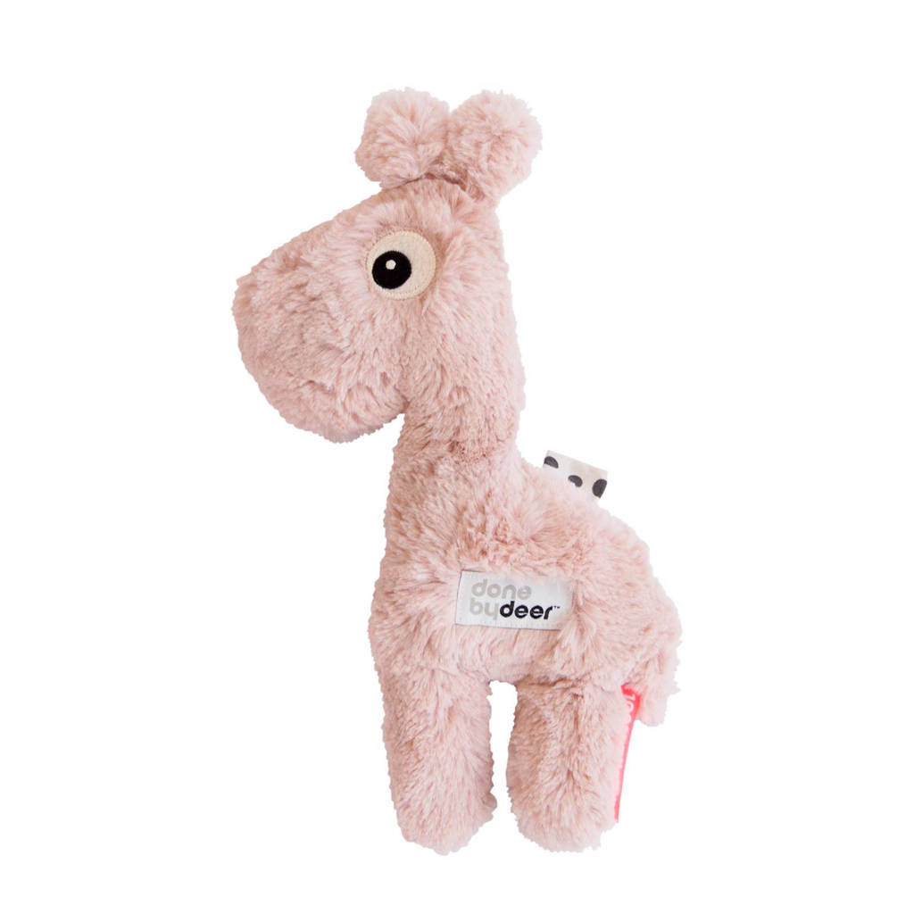 Done by Deer Raffi knuffel 27 cm, Roze