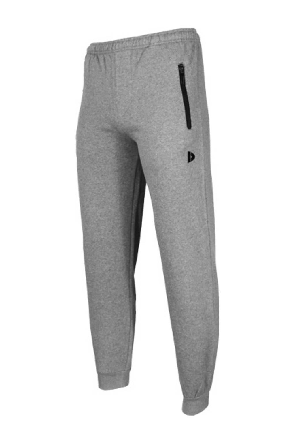 Donnay trainingsbroek Jack grijs gemeleerd