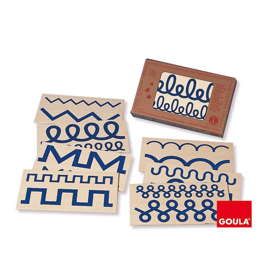 Goula houten Schrijfbeweging