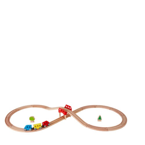 Hape Houten Spoorweg Set hape kopen in de aanbieding