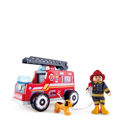 Hape Houten Brandweerwagen hape kopen in de aanbieding Hape Houten Brandweerwagen hape kopen in de aanbieding