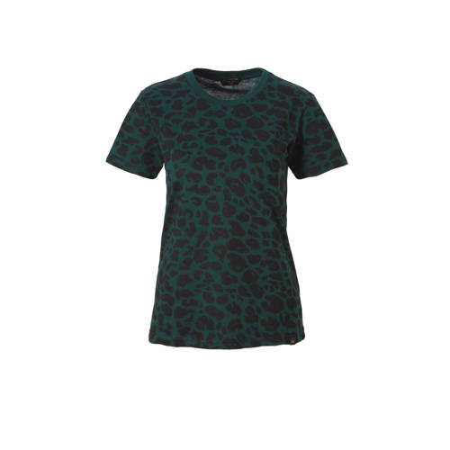 Colourful Rebel Leopard T Shirt Met Panterprint colourful rebel kopen in de aanbieding Colourful Rebel Leopard T Shirt Met Panterprint colourful rebel kopen in de aanbieding