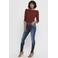 ONLY high waist skinny jeans ONLSHAPE dark blue denim