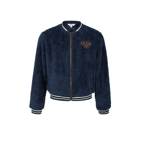 We Fashion Teddy Bomberjack Donkerblauw we fashion kopen in de aanbieding