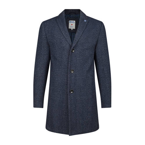 We Fashion Blue Ridge Coat Blauw we fashion kopen in de aanbieding