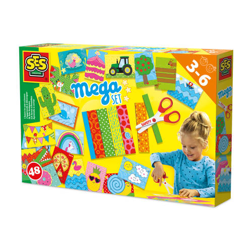 SES Ik Leer Ik leer knippen - Mega set afbeelding