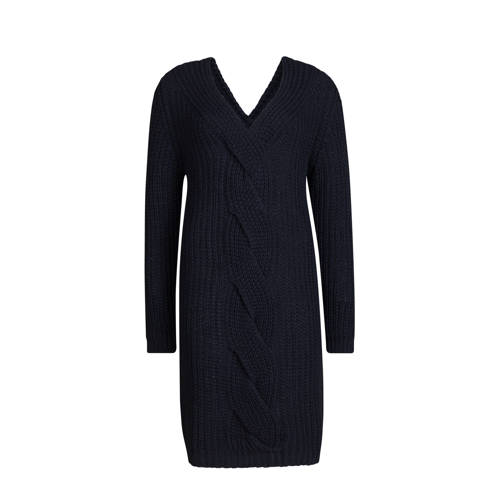 We Fashion Jurk Met Wol Marine we fashion kopen in de aanbieding