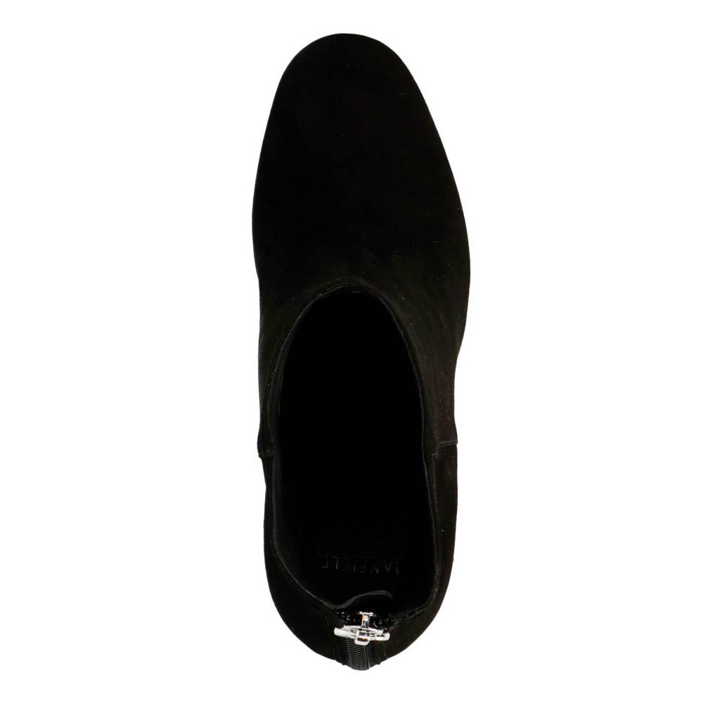 Zwart Manfield Suède Suède Enkellaarzen Manfield Zwart Manfield Suède Enkellaarzen SSx8Hq