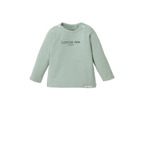 Noppies Newborn T Shirt Hester Mintgroen noppies kopen in de aanbieding