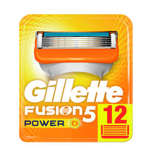 Wehkamp Gillette GilletteFusion5 Power scheermesjes - 12 stuks aanbieding