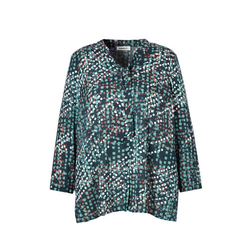 Donna Day Blouse Met All Over Print donna day kopen in de aanbieding