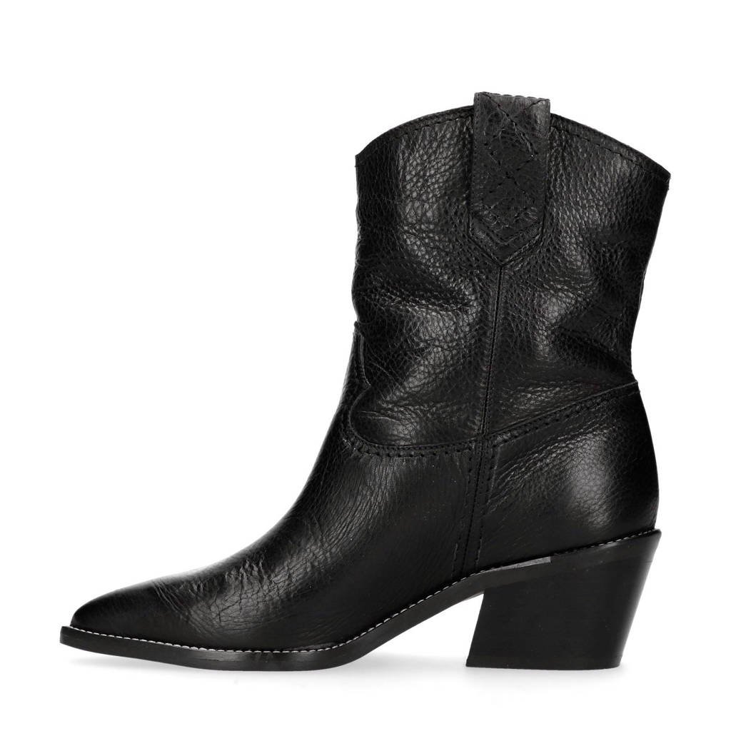 Bowboy Boots Zwart Leren Leren Manfield Manfield 7qw6WHgP