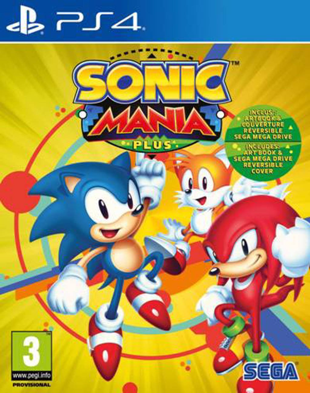 Sonic mania plus (PlayStation 4)