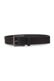imitatieleren riem zwart