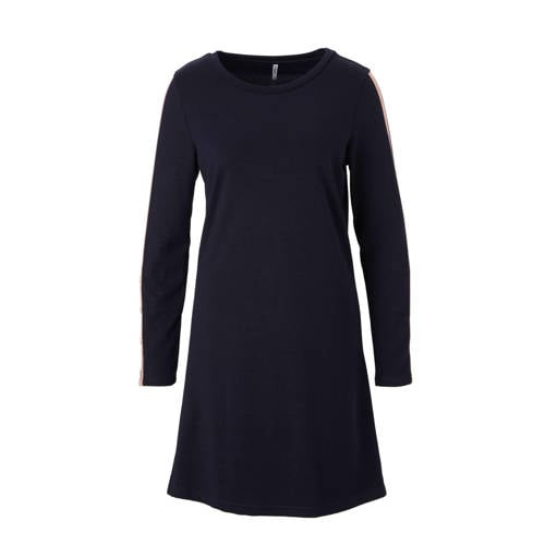 Only Sweatjurk Met Zijstreep En Knopen only kopen in de aanbieding Only Sweatjurk Met Zijstreep En Knopen only kopen in de aanbieding