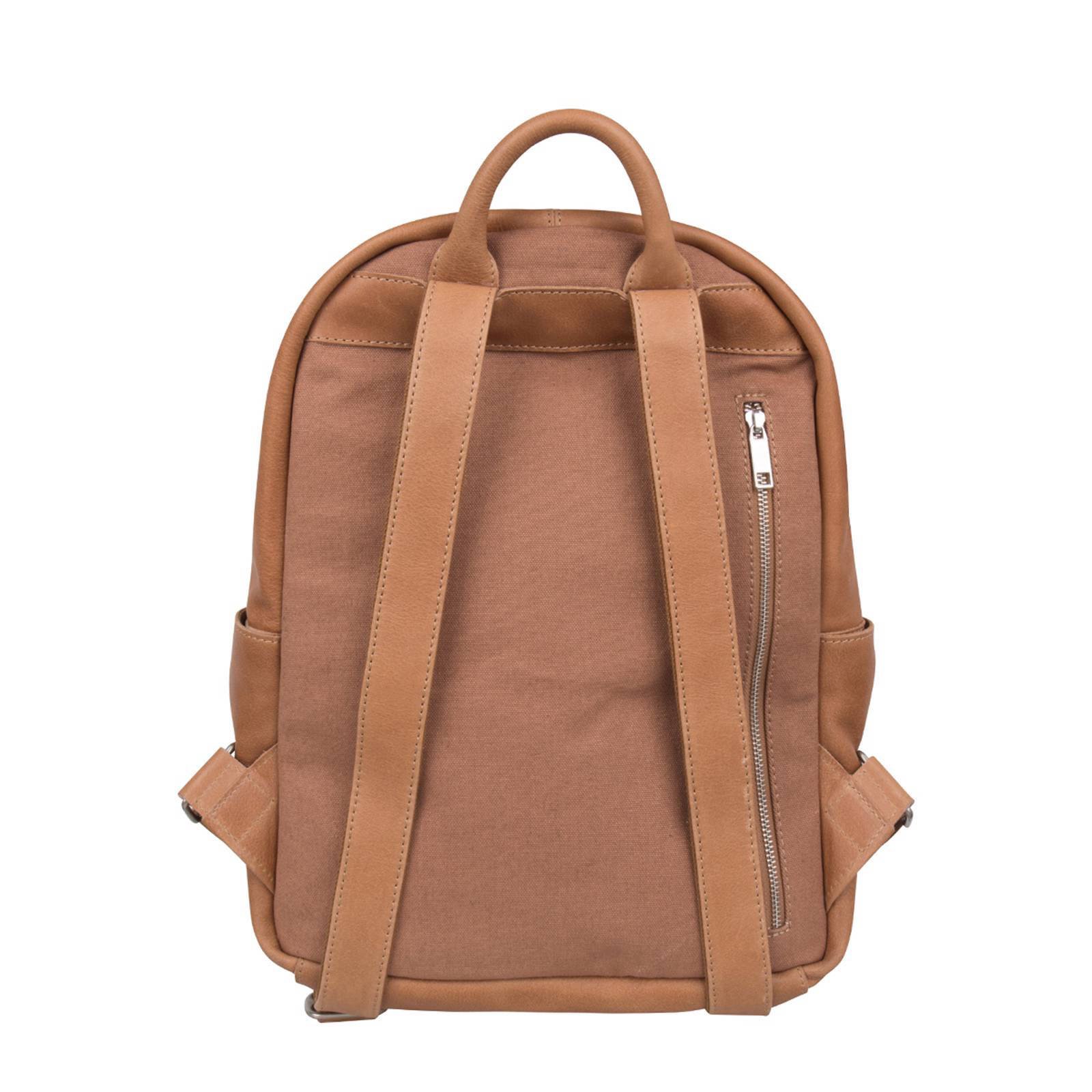 Cowboysbag leren rugzak Mason cognac wehkamp