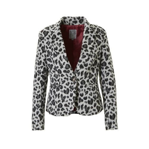 Geisha Blazer In Een Panterprint geisha kopen in de aanbieding