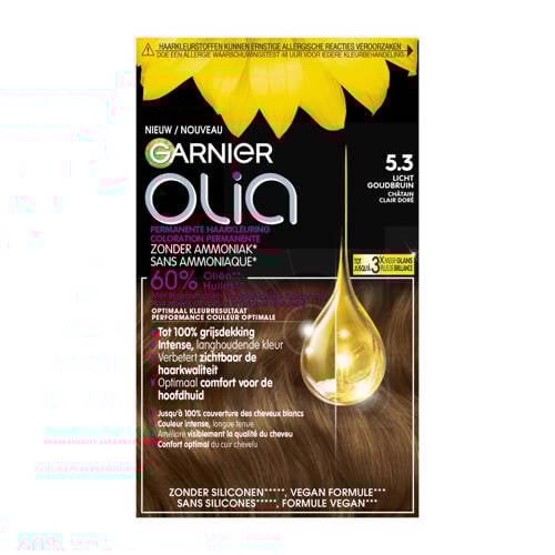 Wehkamp Garnier Olia haarkleuring - 5.3 - Lichtgoudbruin aanbieding