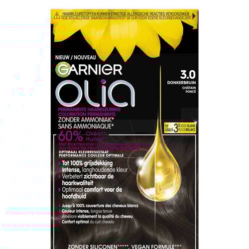 Wehkamp Garnier Olia haarkleuring - 3.0 Donkerbruin aanbieding