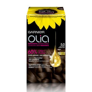 Garnier Olia haarkleuring -  5.0 - Lichtbruin - zonder ammoniak