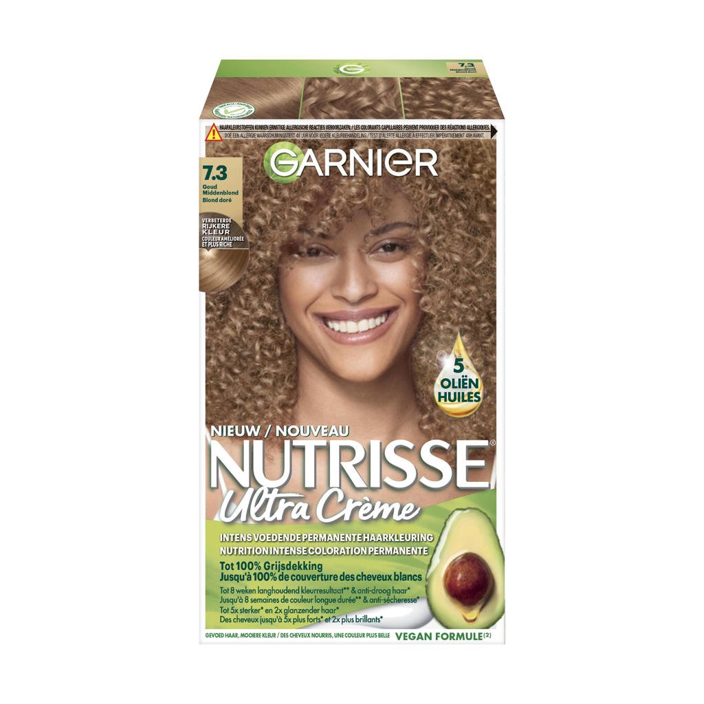 Garnier Nutrisse Nutrisse Ultra Crème haarkleuring - 7.3 Goudblond