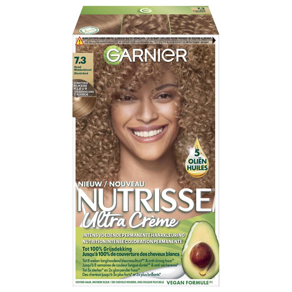 Garnier Nutrisse Ultra Crème haarkleuring - 7.3 Goudblond
