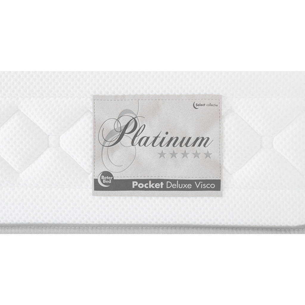 Beter Bed pocketveringmatras Platinum deluxe Visco (80x200 cm) |