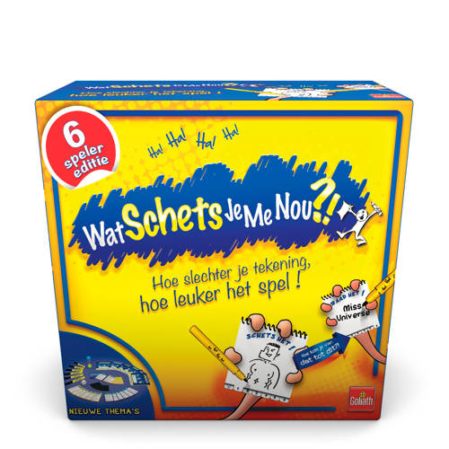 Goliath Wat Schets Je Me Nou Bordspel goliath kopen in de aanbieding